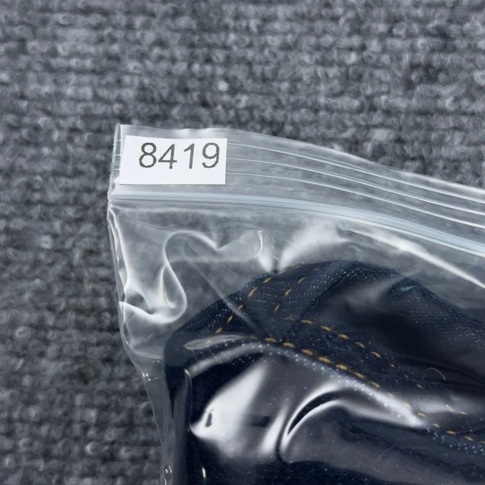 NEW Levi's 505 Jeans Mens 36x32 Regular Fit Dark Wash Indigo Stretch Denim